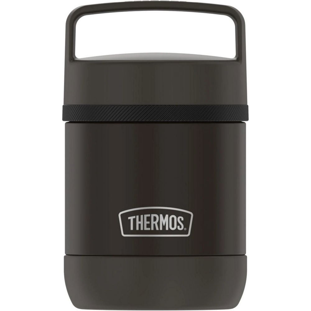 BRAND NEW thermos 10 OZ Vacuum Insulated Food Jar w/Handle - Matte Black
